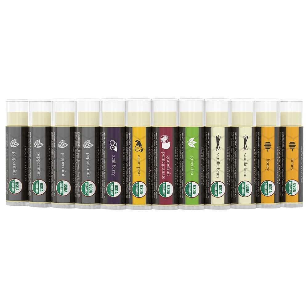 Organic Lip Balm Gift Set