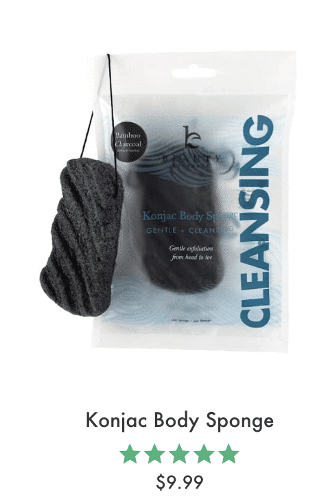 Konjac Body Sponge - Natural and organic body and face sponges - Great gift ideas