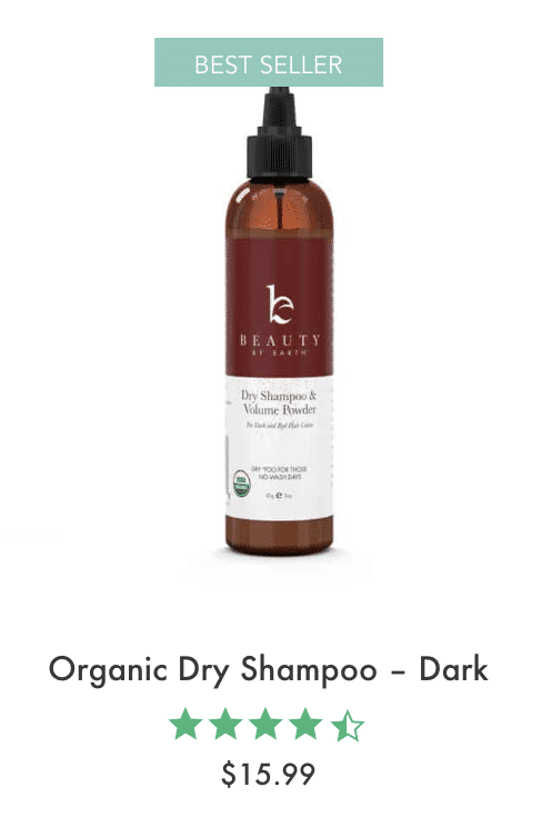 Organic Dry Shampoo - $15.99 - Great gift ideas