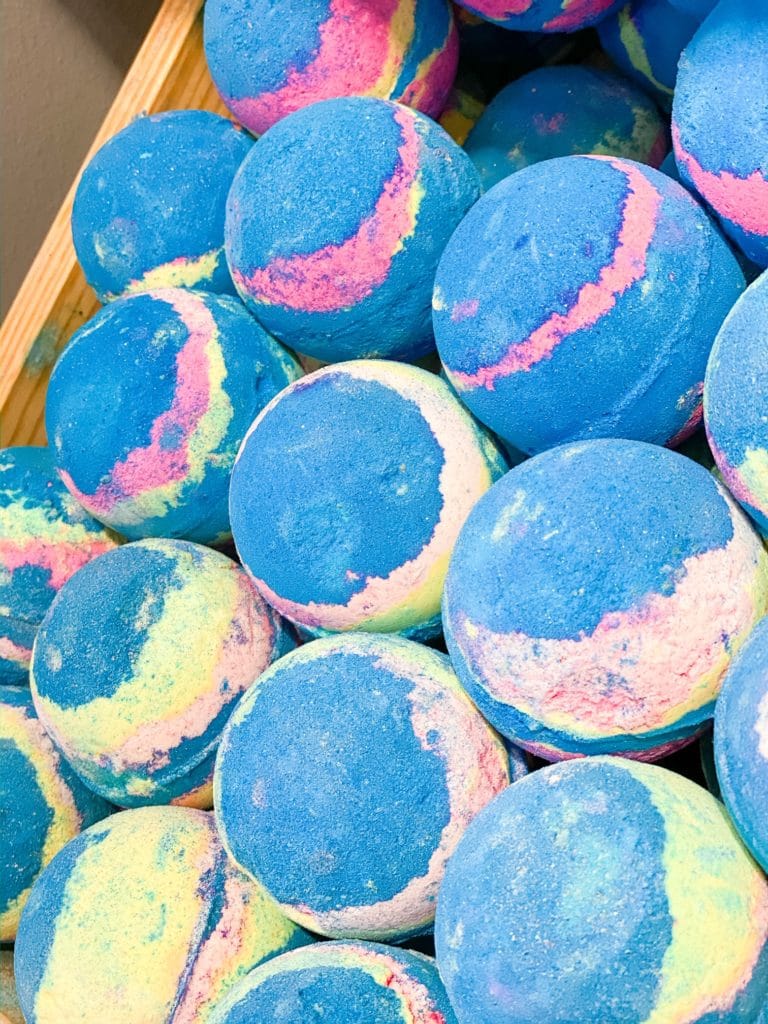 lush bath bombs
