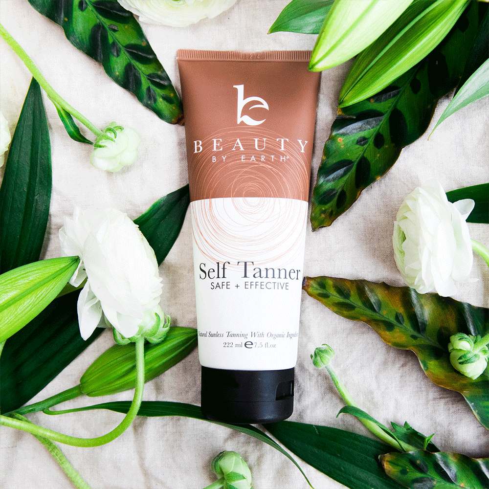 Natural and Organic Ingredients - Beauty by Earth Natural Self Tanner