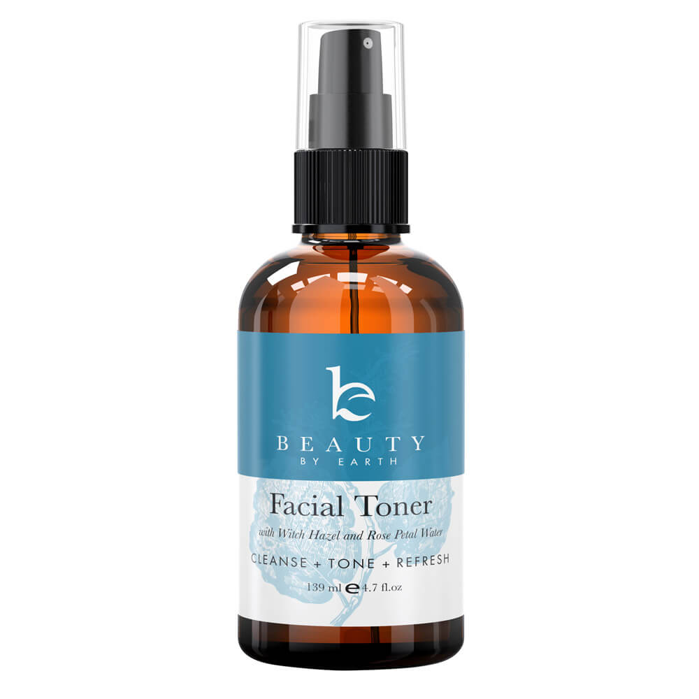 Facial-Toner-4oz Natural Facial Toner with Rose Water