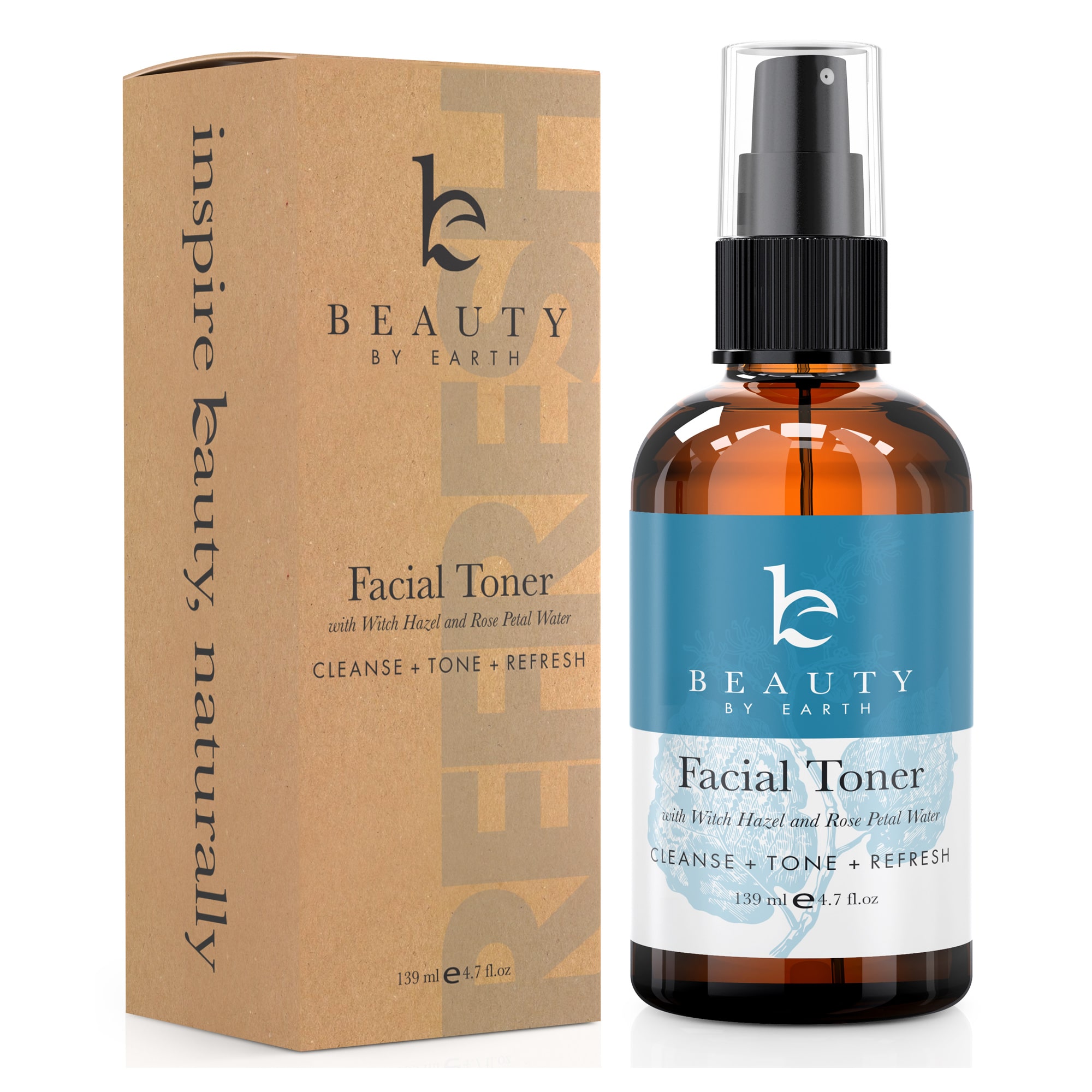 Facial Toner With Box_Amazon Facial Toner with rose water