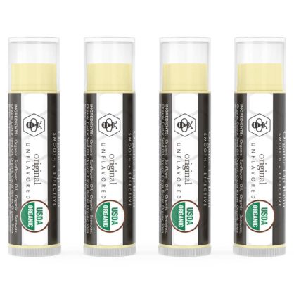 Organic Unflavored Lip Balm
