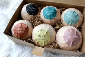 handmade bath bombs