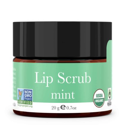 Organic Mint Lip Scrub