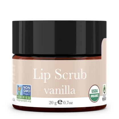 Organic Vanilla Lip Scrub