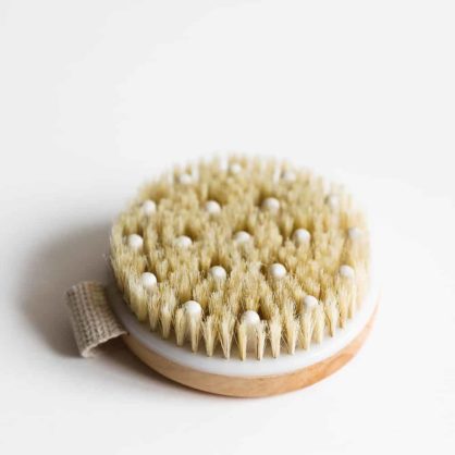 Round Dry Brush & Cellulite Massager