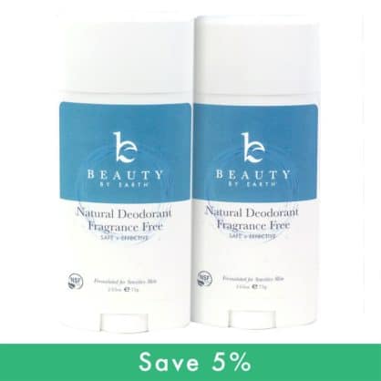 Unscented Natural Deodorant